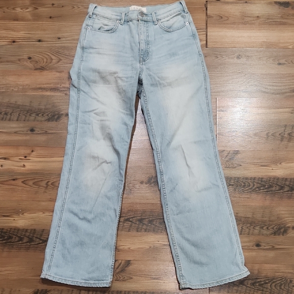 We The Free Denim - We The Free Boot Cut Flare Light Wash Size 27 Mid Rise Boho Prep